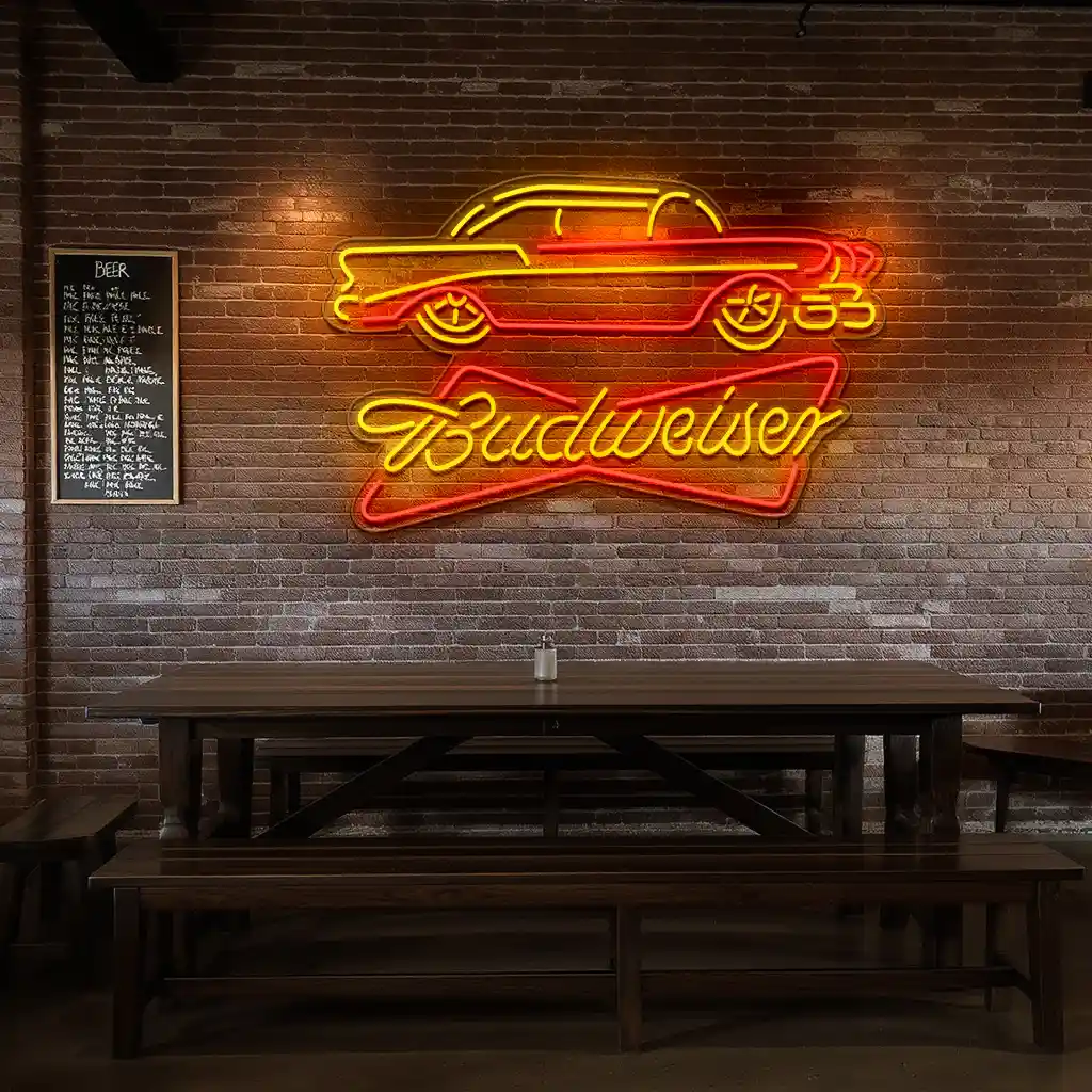 retro car neon sign classic auto aesthetic for bars 4 retro car neon sign classic auto aesthetic for bars 4