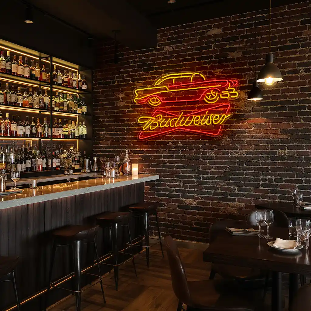 retro car neon sign classic auto aesthetic for bars 5 retro car neon sign classic auto aesthetic for bars 5