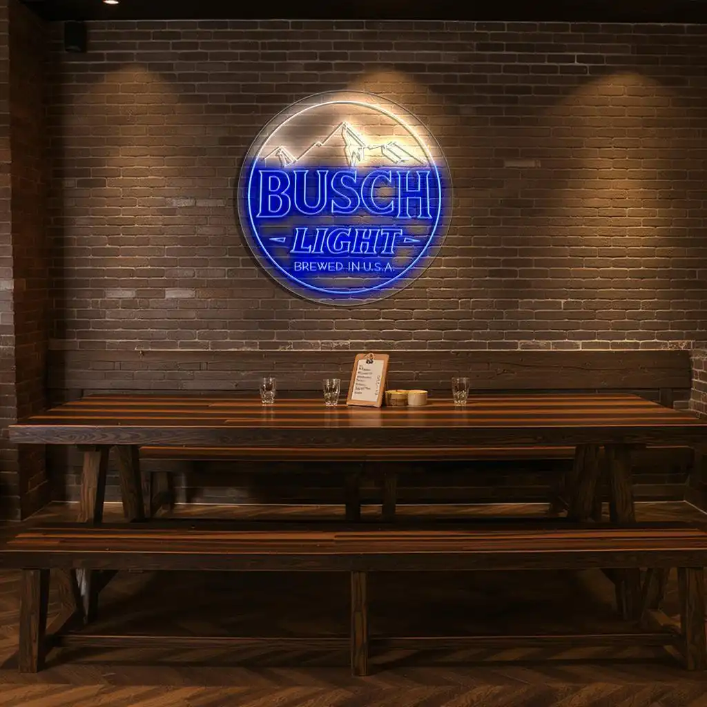 stunning busch light neon sign for ultimate bar decor latest model stunning busch light neon sign for ultimate bar decor latest model