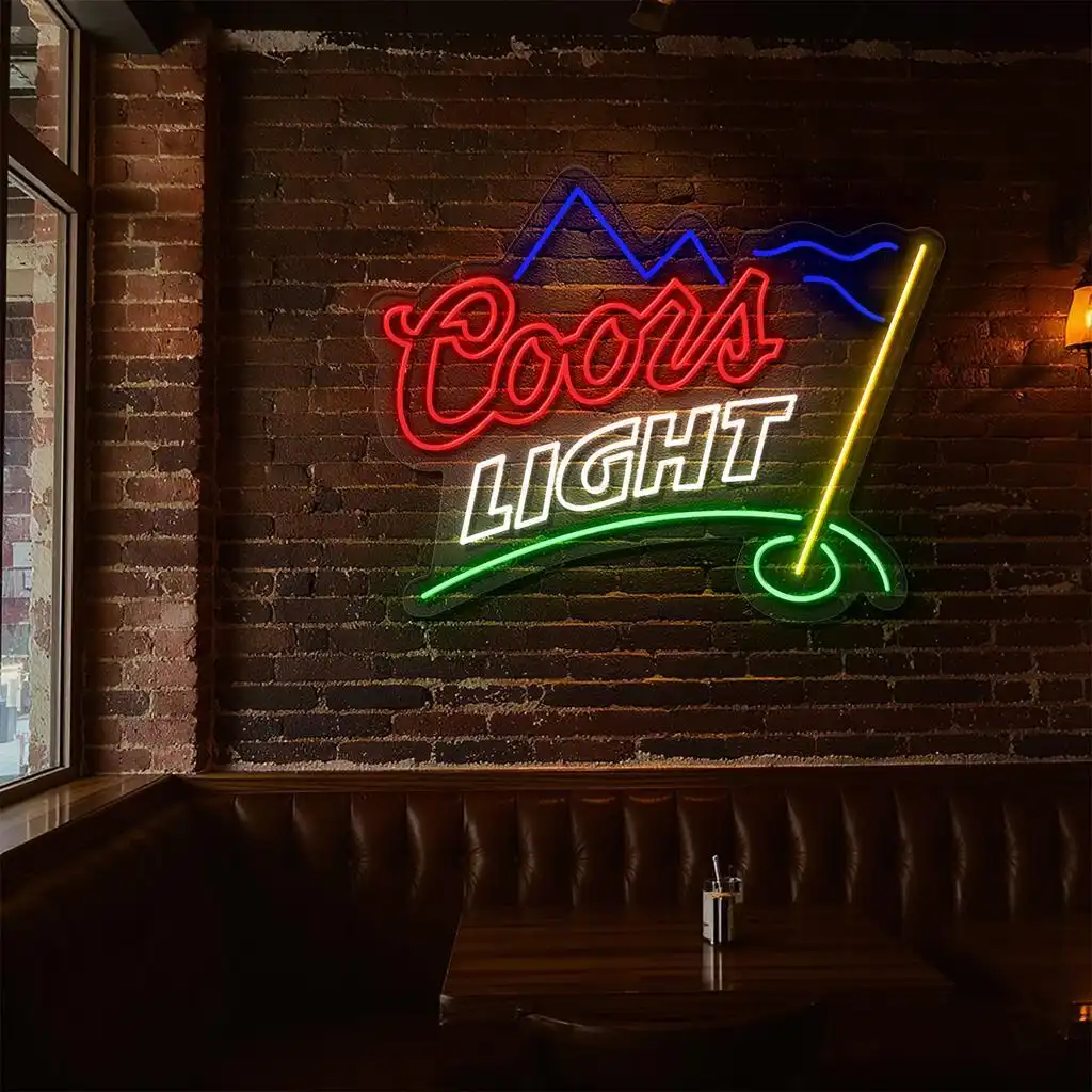 stunning coors light neon sign for bar and home decor lovers high quality stunning coors light neon sign for bar and home decor lovers high quality
