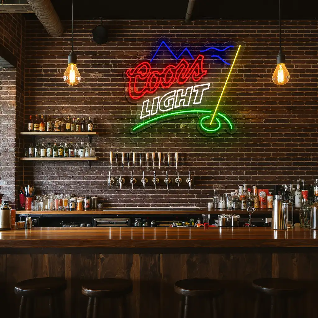 stunning coors light neon sign for bar and home decor lovers trendy stunning coors light neon sign for bar and home decor lovers trendy