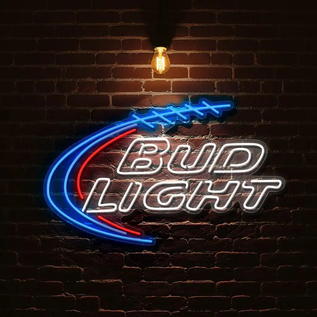 stunning neon bud light sign for sports bars and home decor best selling stunning neon bud light sign for sports bars and home decor best selling