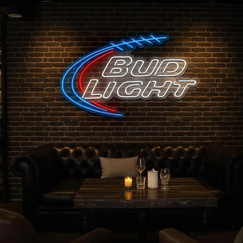 stunning neon bud light sign for sports bars and home decor high quality stunning neon bud light sign for sports bars and home decor high quality