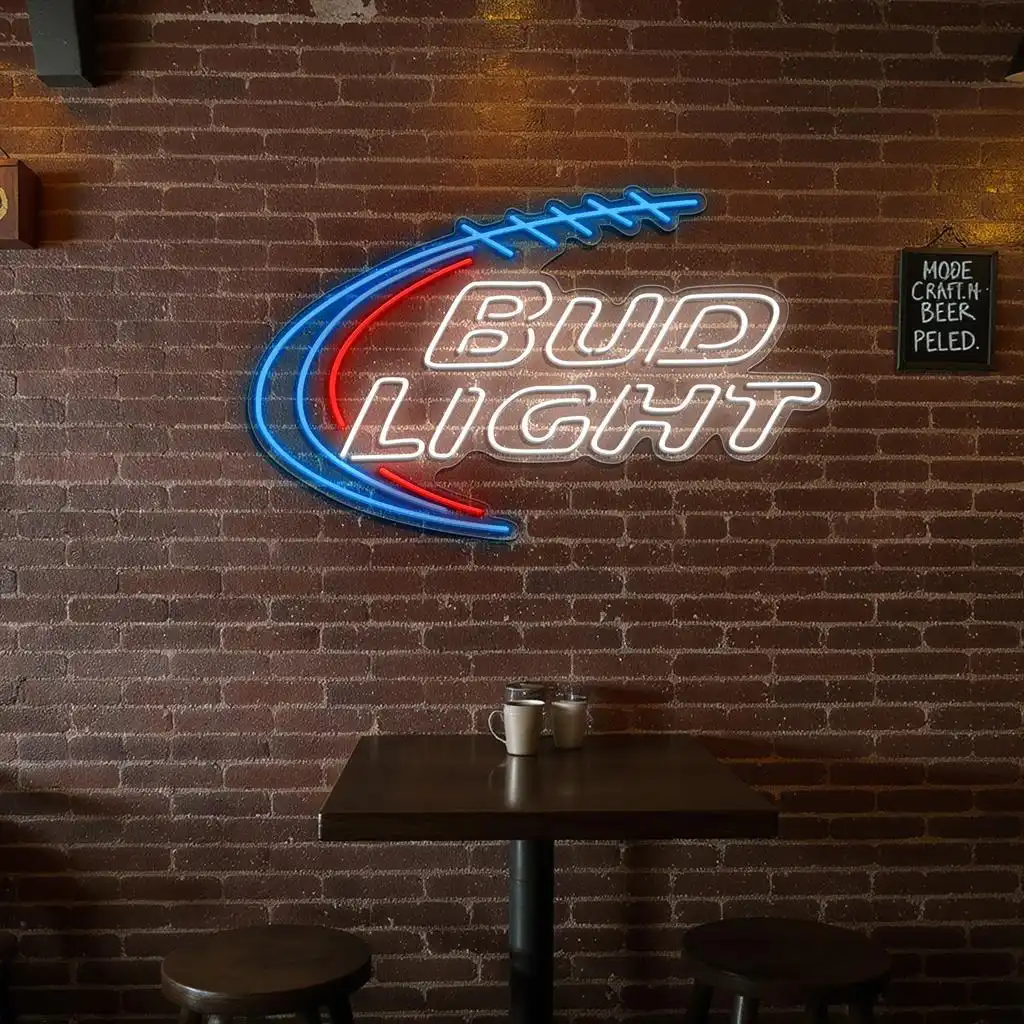 stunning neon bud light sign for sports bars and home decor top rated stunning neon bud light sign for sports bars and home decor top rated