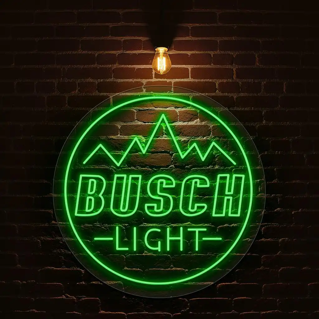 stunning neon busch light sign design for your home bar decor fashion forward stunning neon busch light sign design for your home bar decor fashion forward