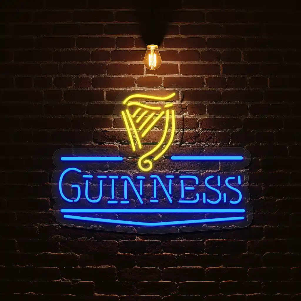 stunning neon guinness sign design for home bar decor ideas best selling stunning neon guinness sign design for home bar decor ideas best selling
