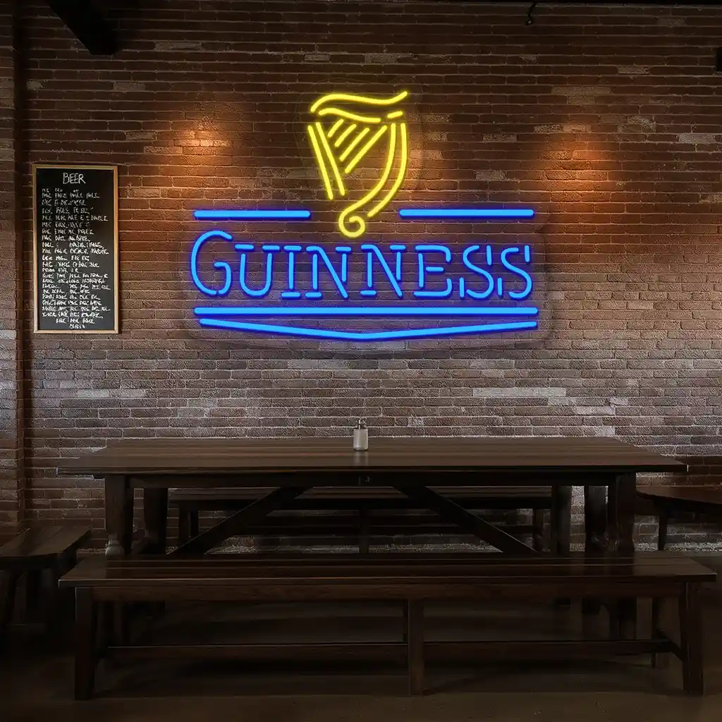 stunning neon guinness sign design for home bar decor ideas high quality stunning neon guinness sign design for home bar decor ideas high quality