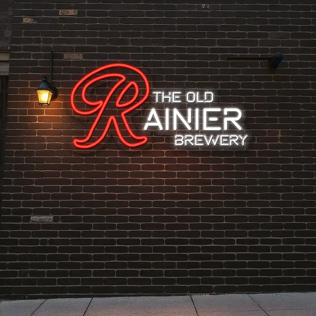 stunning neon sign designs for the old rainier brewery new arrival stunning neon sign designs for the old rainier brewery new arrival