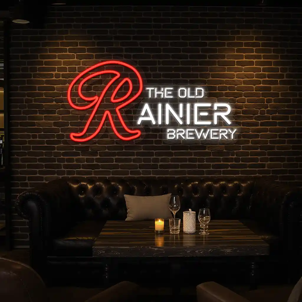 stunning neon sign designs for the old rainier brewery top rated stunning neon sign designs for the old rainier brewery top rated