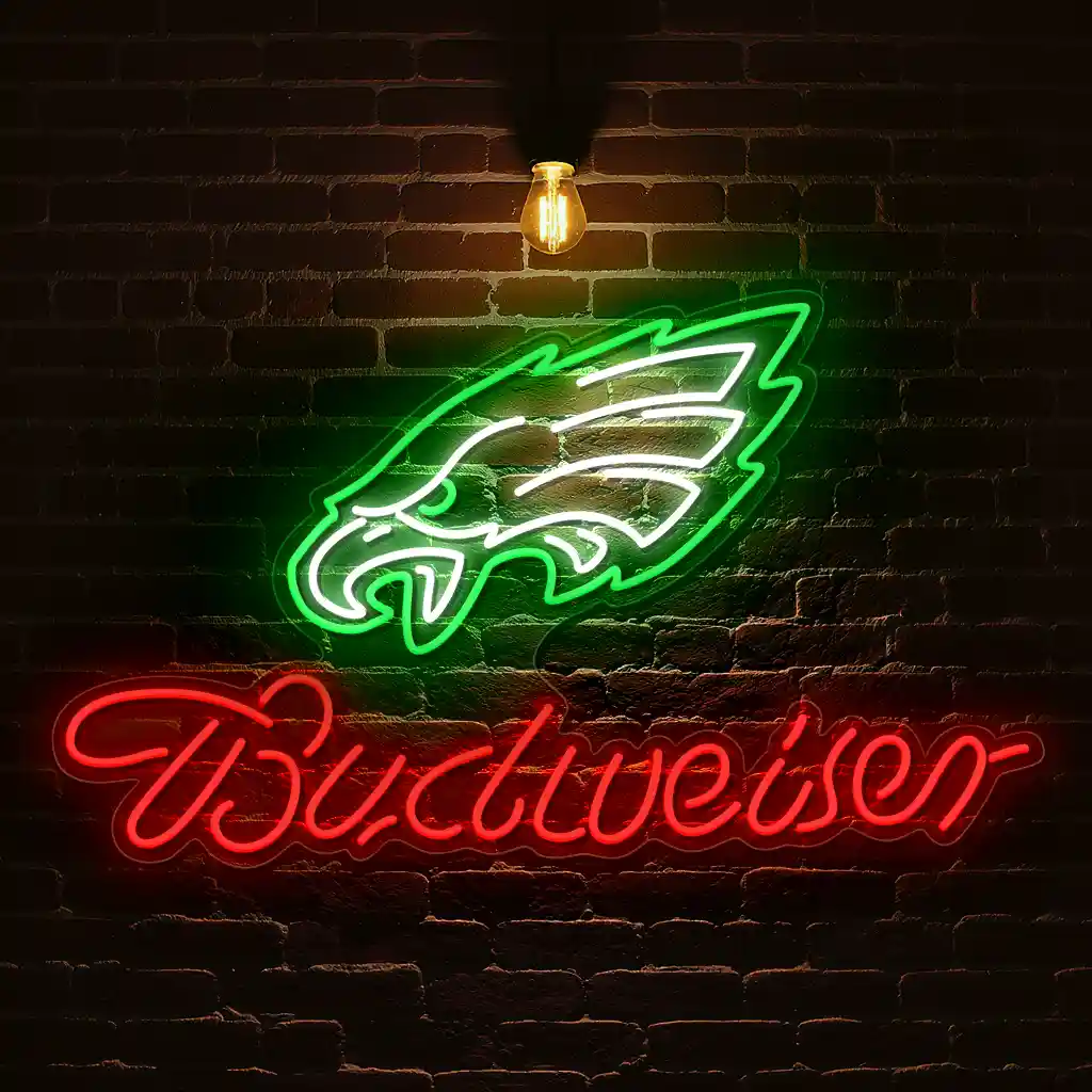 stunning neon signs eagles and budweiser for your space decor best selling stunning neon signs eagles and budweiser for your space decor best selling