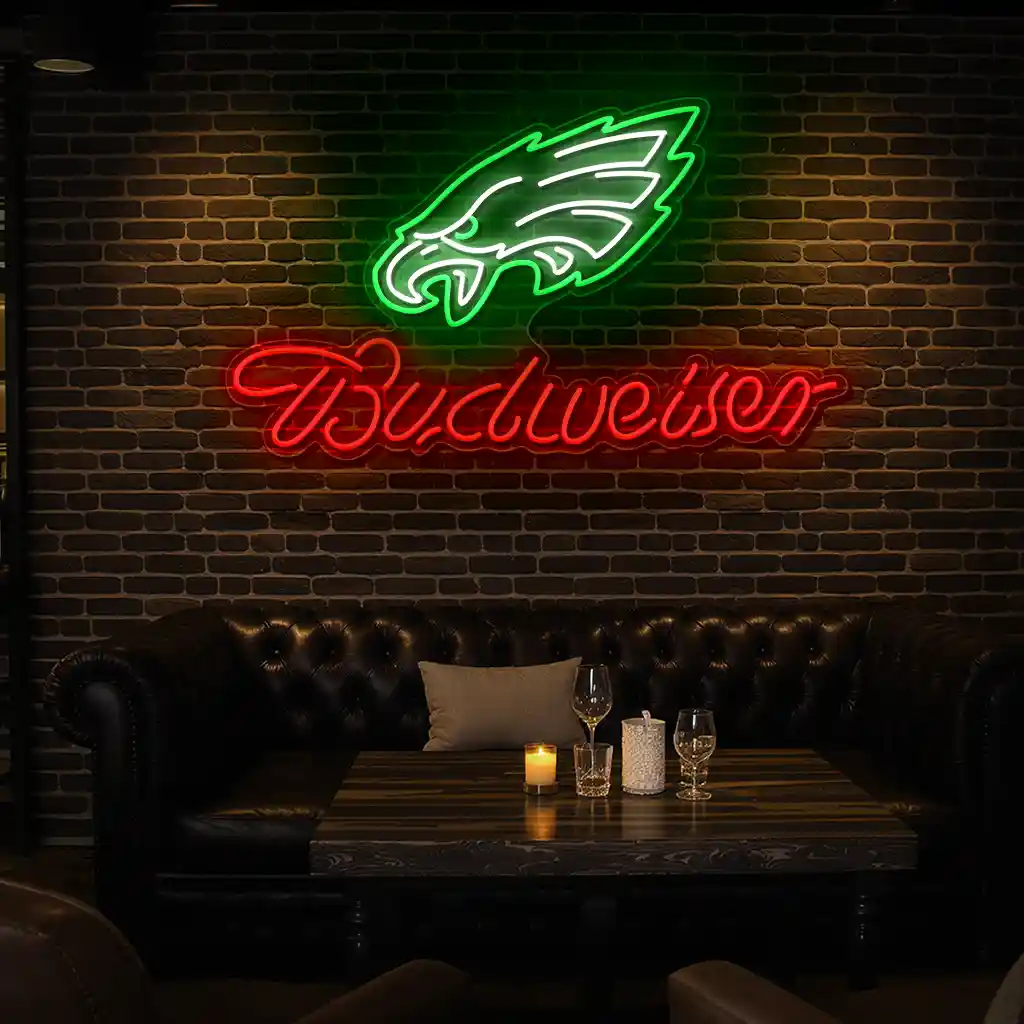 stunning neon signs eagles and budweiser for your space decor high quality stunning neon signs eagles and budweiser for your space decor high quality