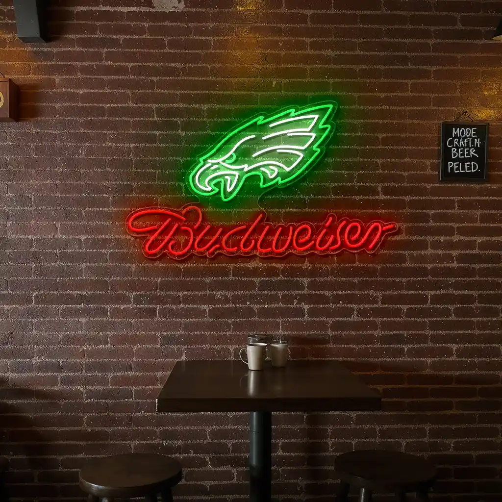 stunning neon signs eagles and budweiser for your space decor new arrival stunning neon signs eagles and budweiser for your space decor new arrival