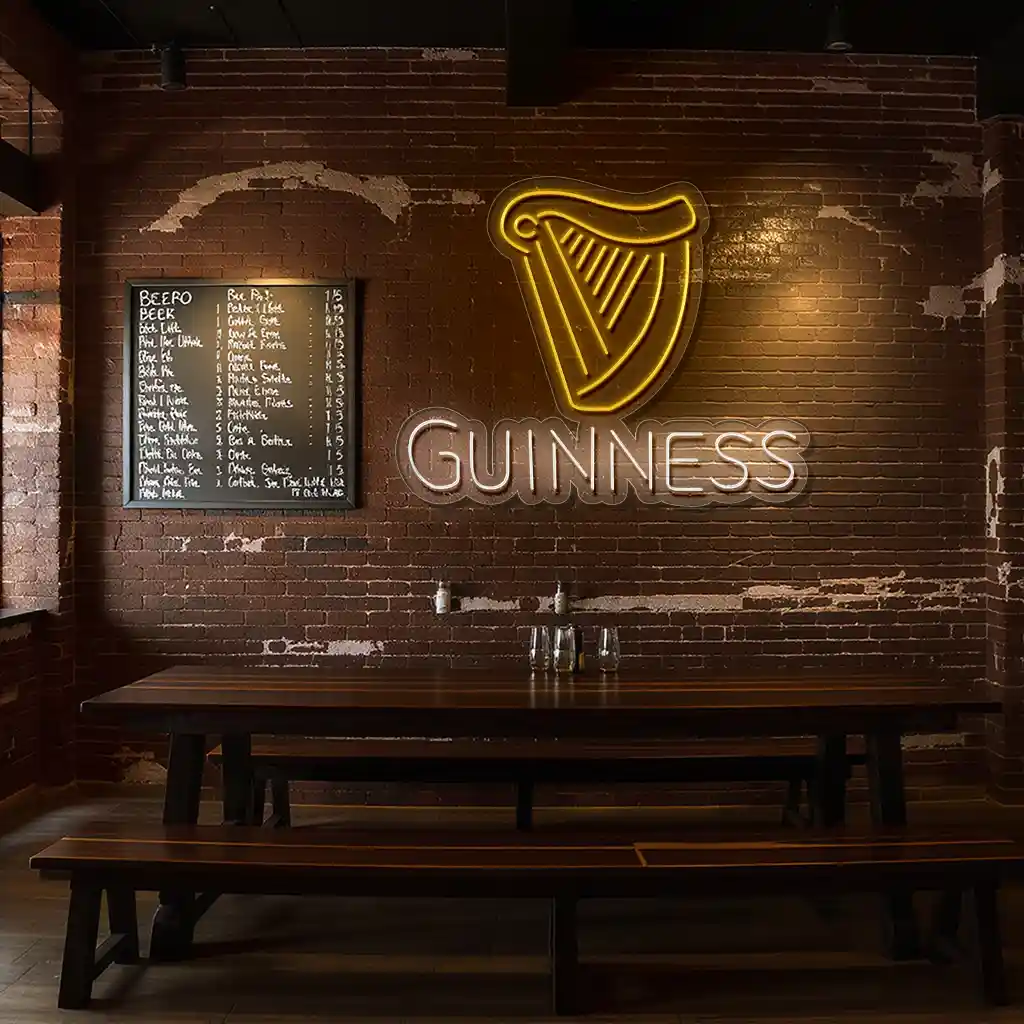 stunning neon signs unique guinness harp design for bars latest model stunning neon signs unique guinness harp design for bars latest model