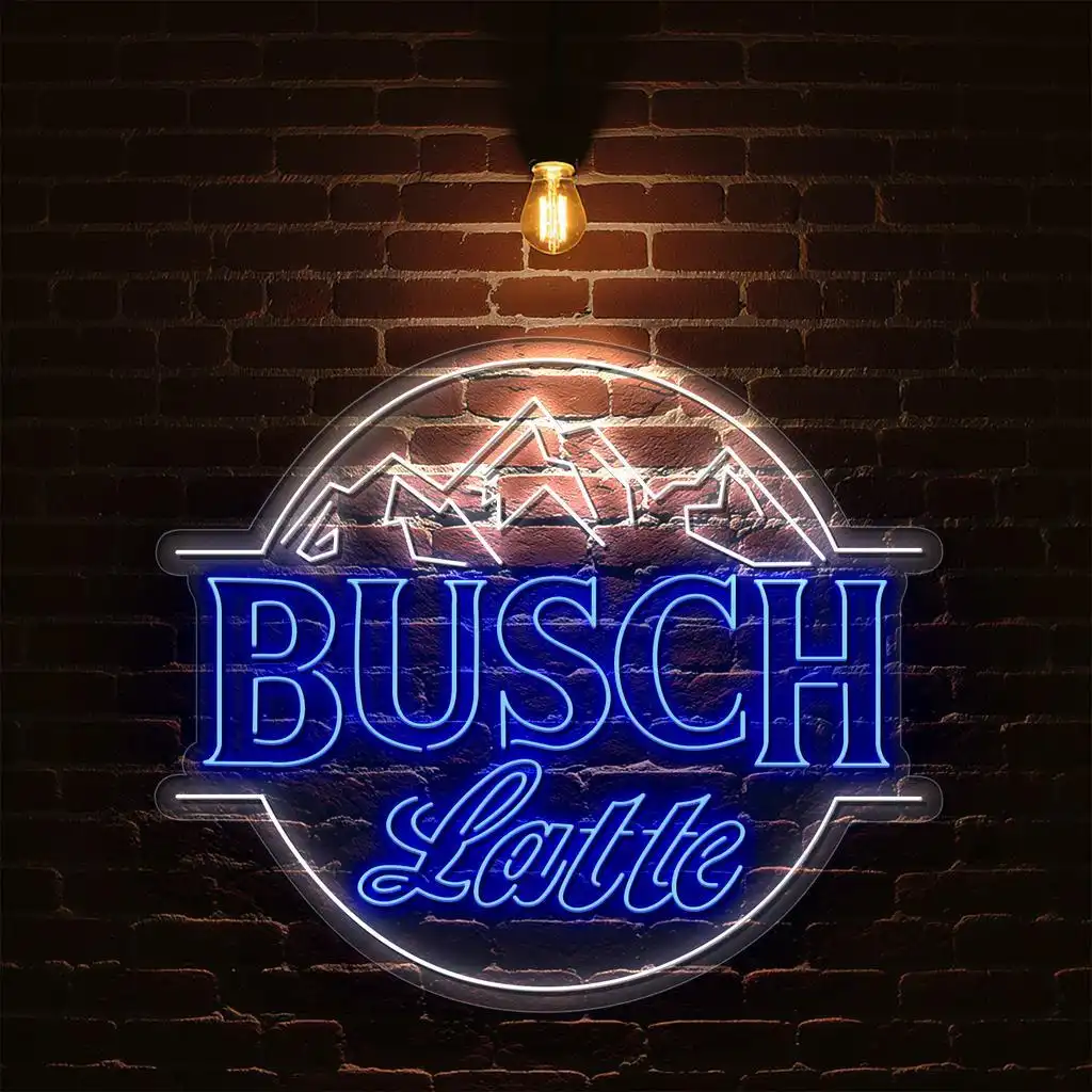 stylish busch latte neon sign for unique home decor lighting best selling stylish busch latte neon sign for unique home decor lighting best selling
