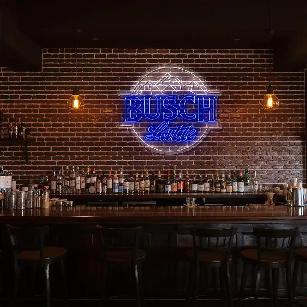stylish busch latte neon sign for unique home decor lighting fashion forward stylish busch latte neon sign for unique home decor lighting fashion forward
