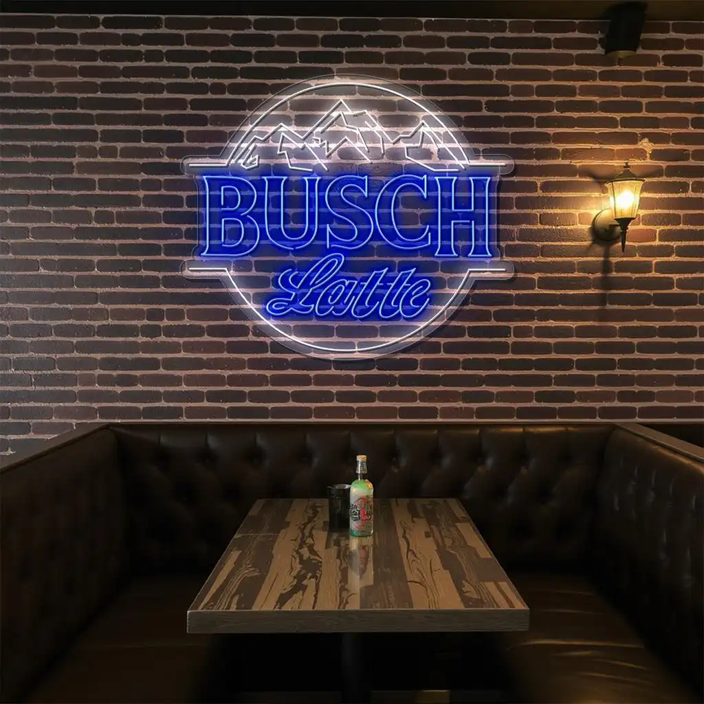 stylish busch latte neon sign for unique home decor lighting top rated stylish busch latte neon sign for unique home decor lighting top rated