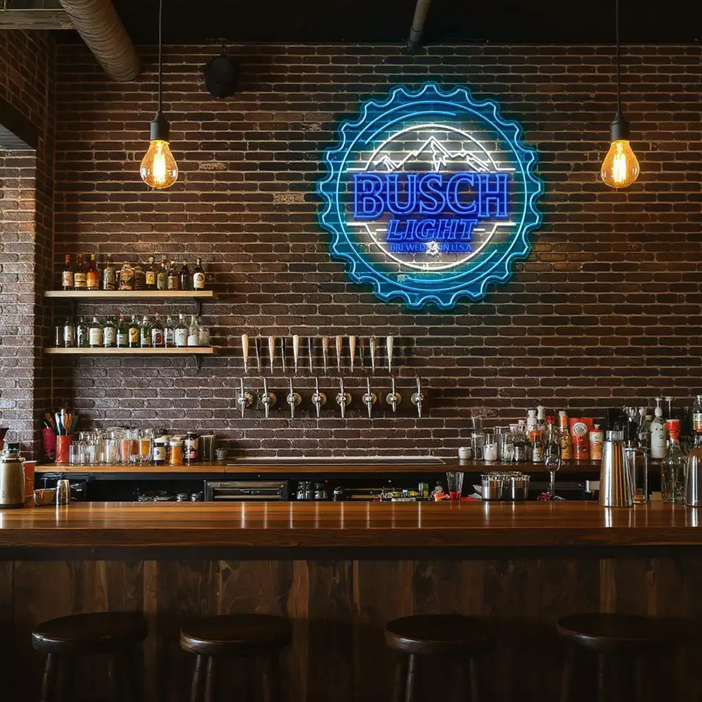 stylish busch light neon sign for your home bar decor high quality stylish busch light neon sign for your home bar decor high quality