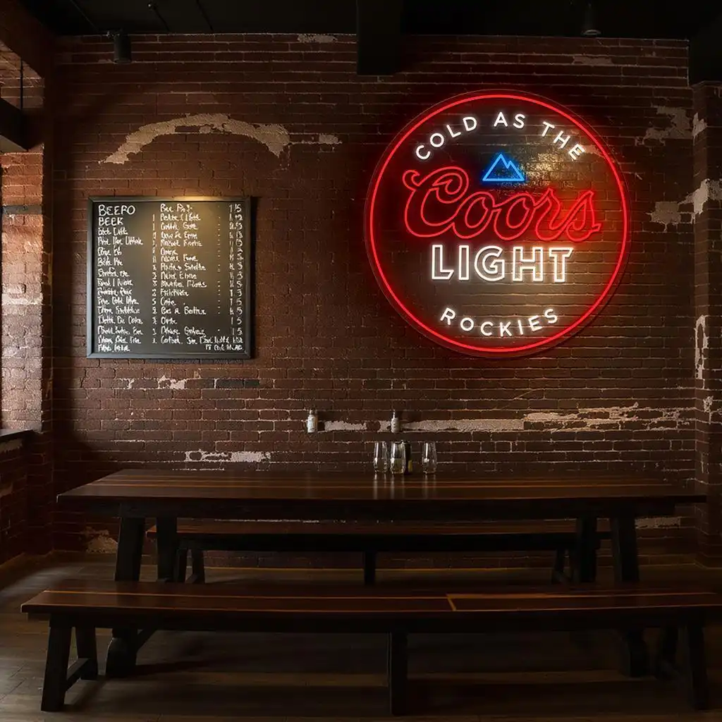 stylish coors light neon sign brighten your space effortlessly high quality stylish coors light neon sign brighten your space effortlessly high quality