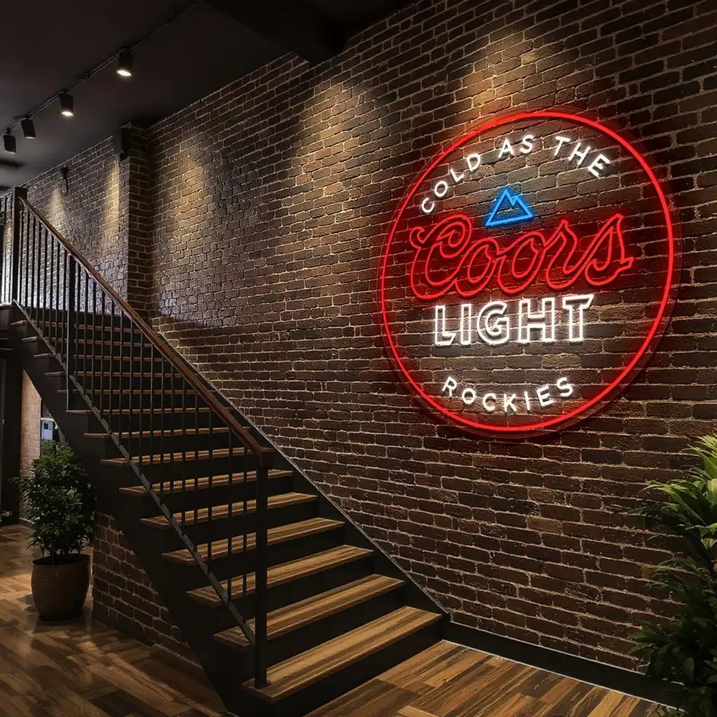 stylish coors light neon sign brighten your space effortlessly latest model stylish coors light neon sign brighten your space effortlessly latest model