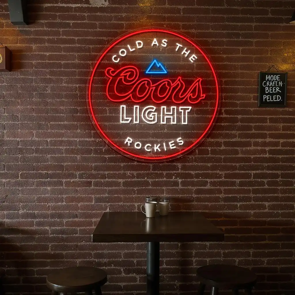 stylish coors light neon sign brighten your space effortlessly new arrival stylish coors light neon sign brighten your space effortlessly new arrival