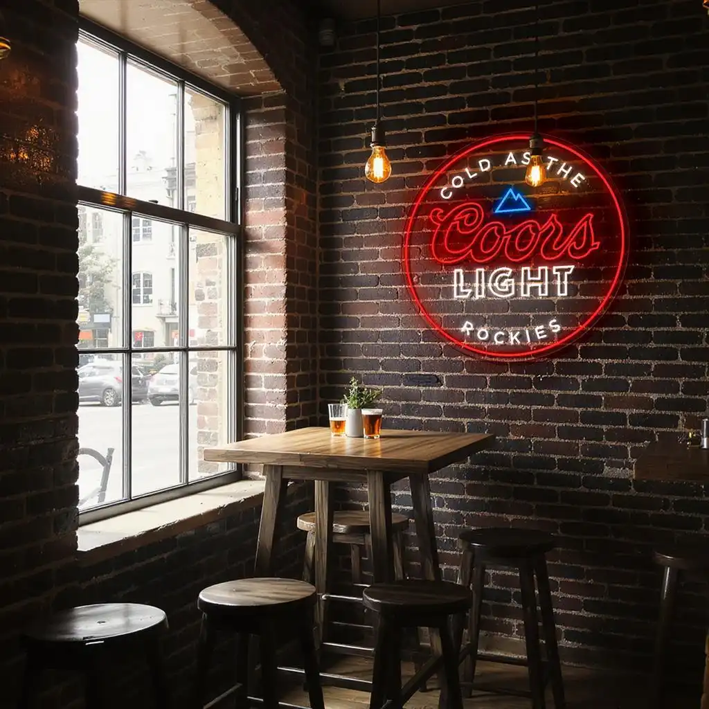 stylish coors light neon sign brighten your space effortlessly premium grade stylish coors light neon sign brighten your space effortlessly premium grade