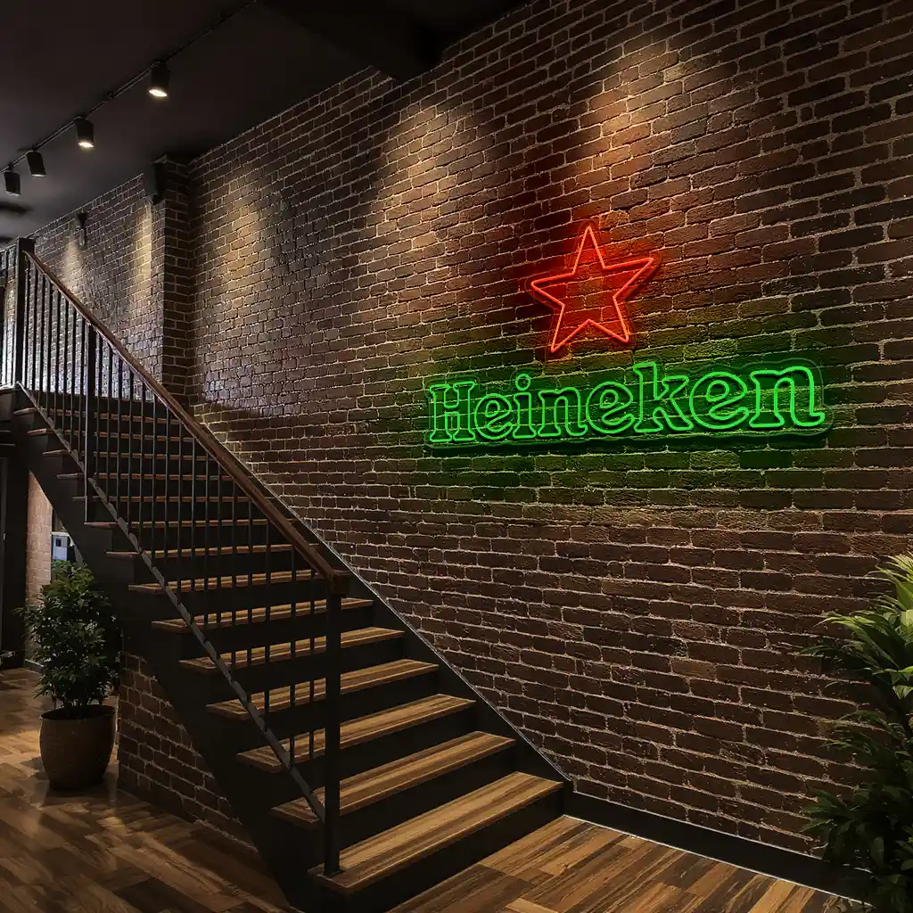 stylish heineken neon sign designs for your bar or man cave premium grade stylish heineken neon sign designs for your bar or man cave premium grade