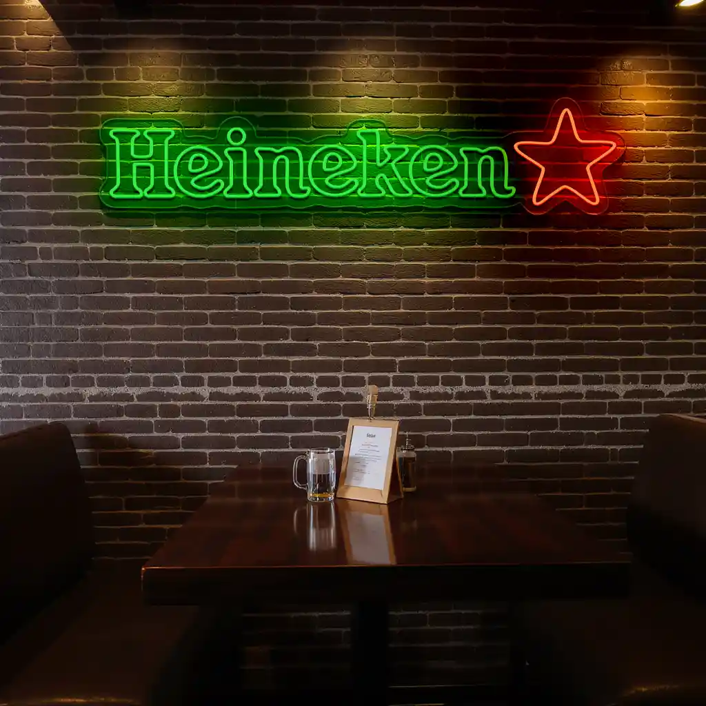 stylish heineken neon sign for home bar or man cave decor high quality stylish heineken neon sign for home bar or man cave decor high quality
