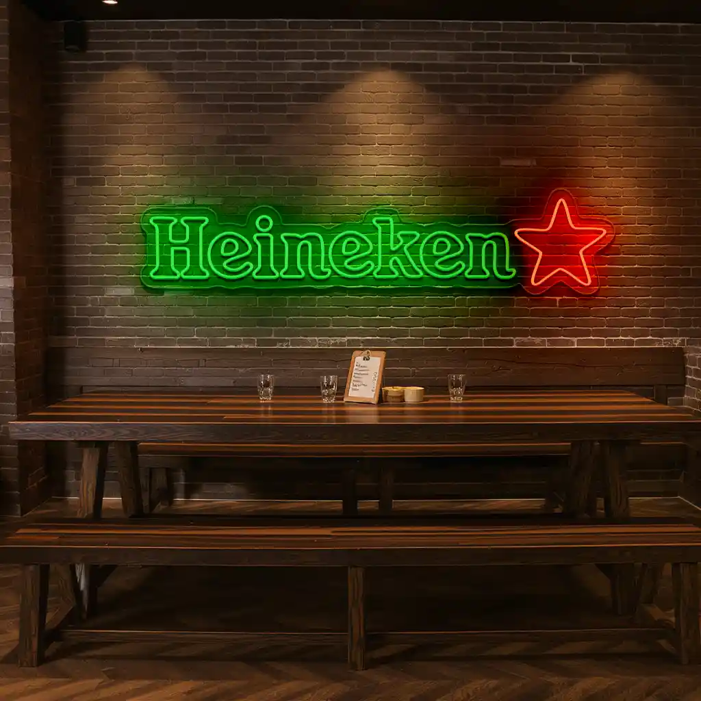 stylish heineken neon sign for home bar or man cave decor latest model stylish heineken neon sign for home bar or man cave decor latest model