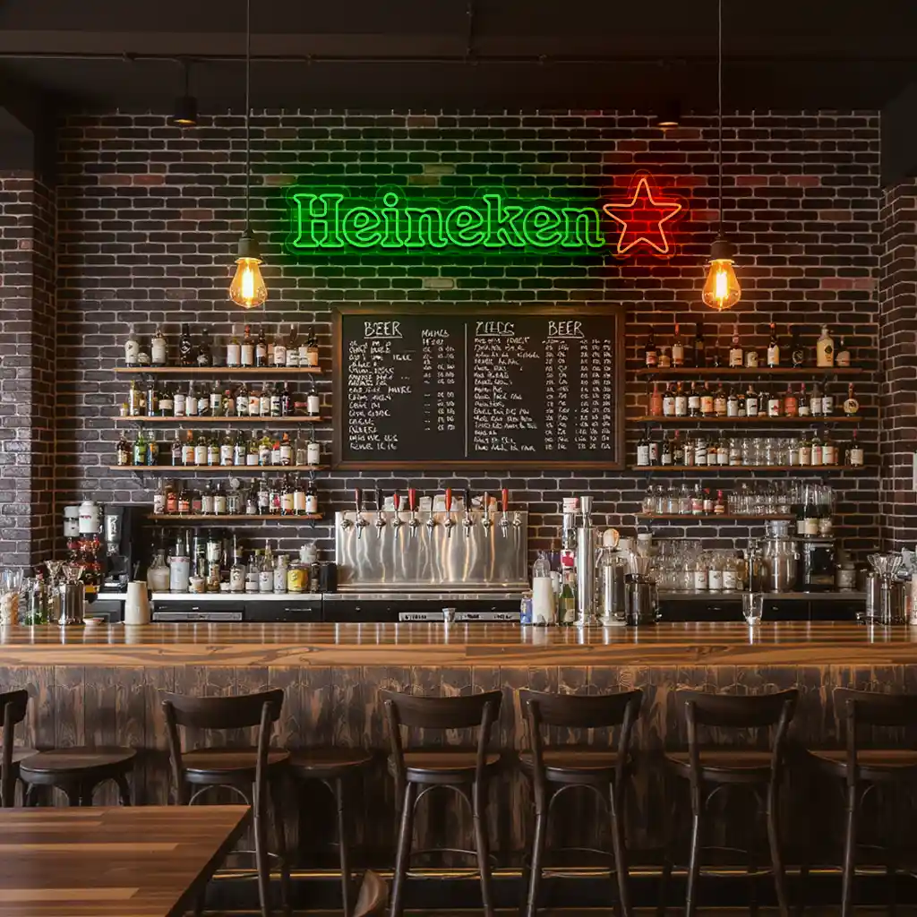 stylish heineken neon sign for home bar or man cave decor new arrival stylish heineken neon sign for home bar or man cave decor new arrival