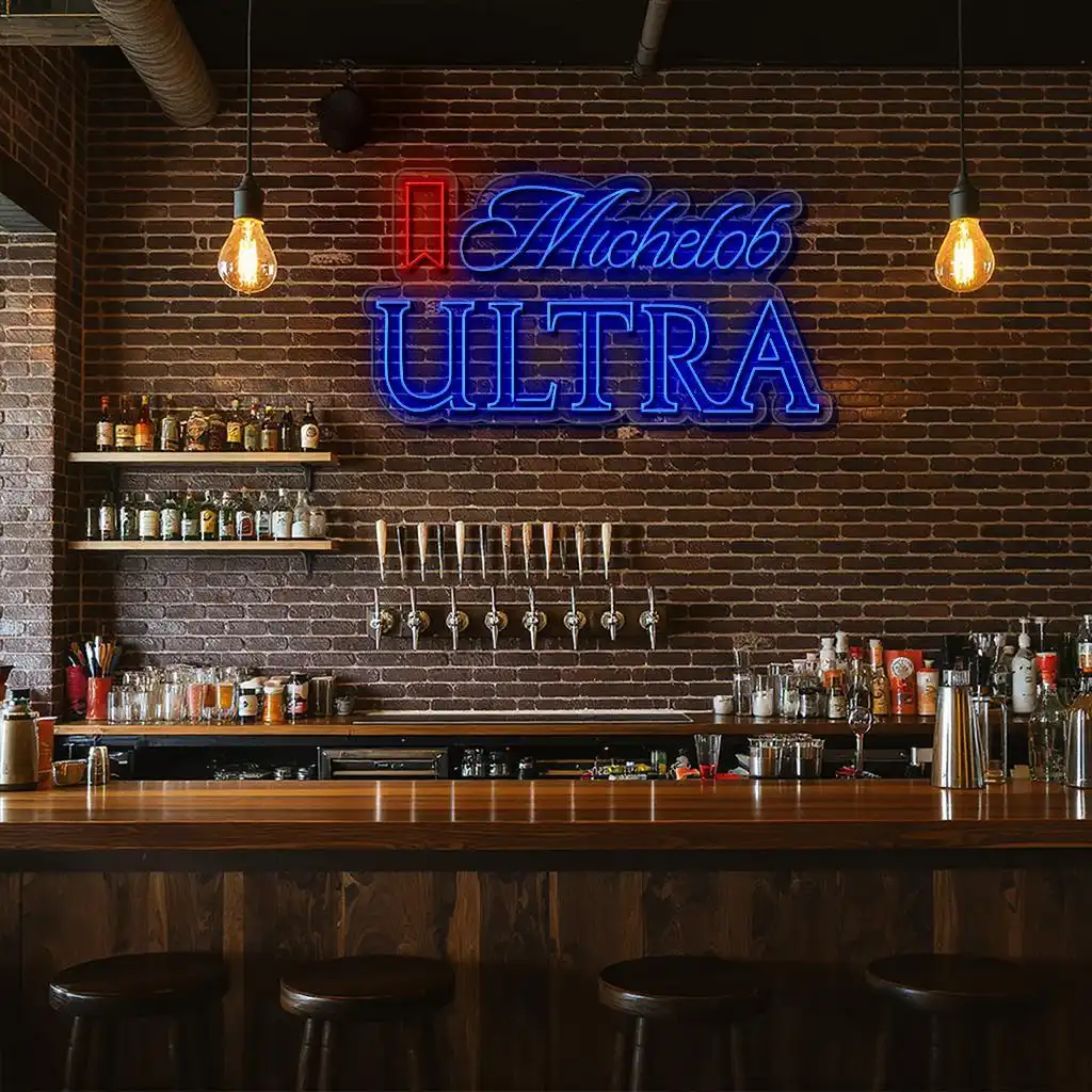 stylish michelob ultra neon sign for home bar decor high quality stylish michelob ultra neon sign for home bar decor high quality