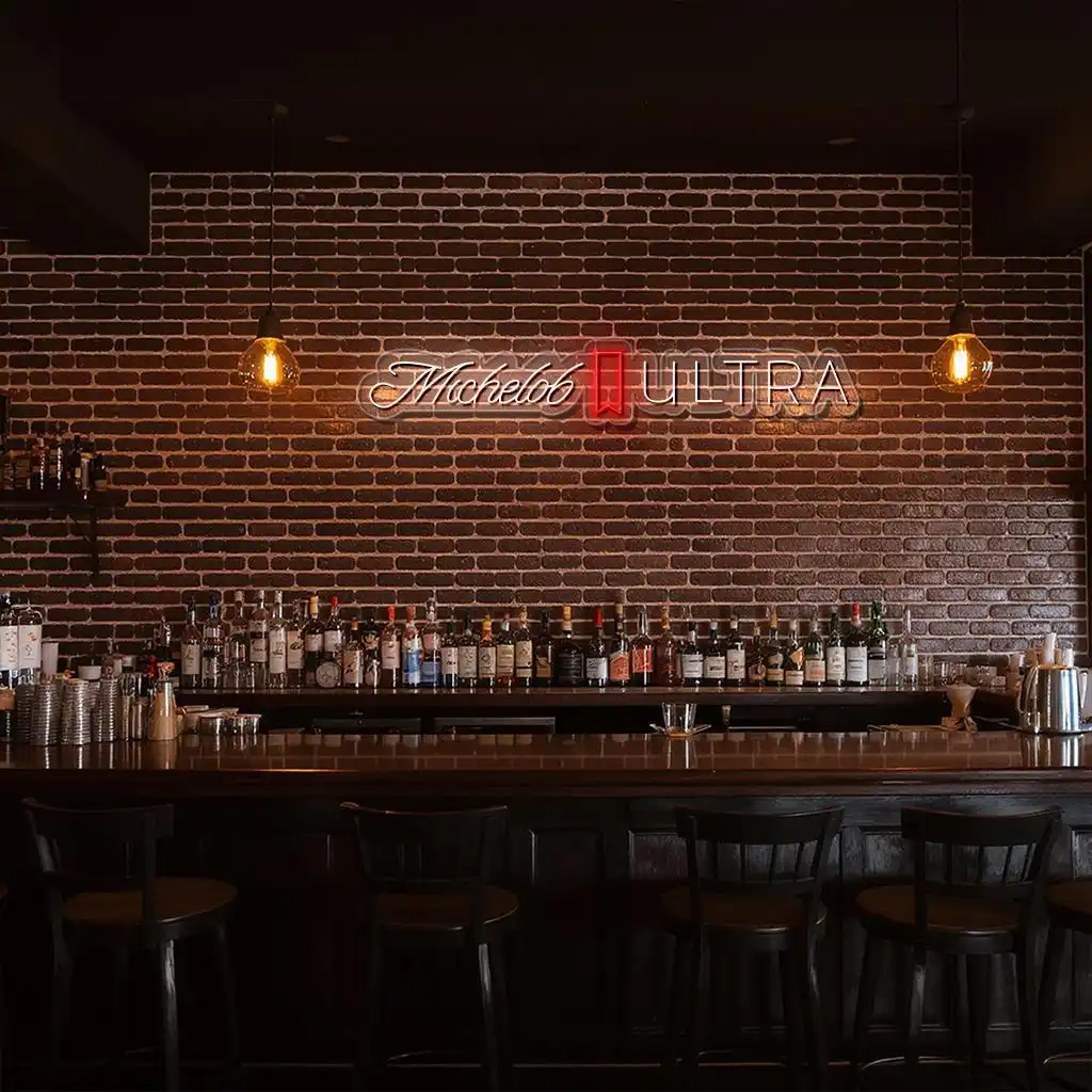 stylish michelob ultra neon sign for home bar decor inspiration fashion forward stylish michelob ultra neon sign for home bar decor inspiration fashion forward