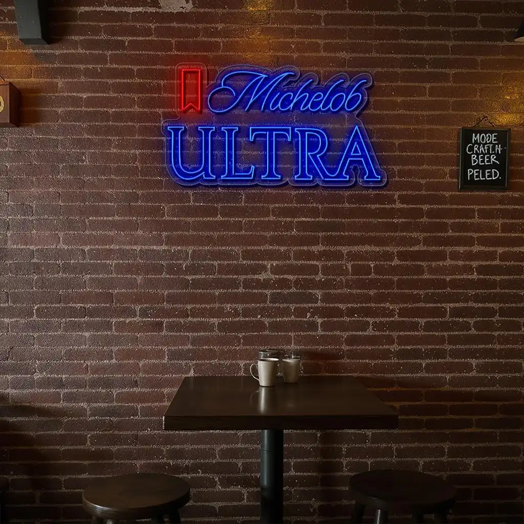 stylish michelob ultra neon sign for home bar decor trendy stylish michelob ultra neon sign for home bar decor trendy