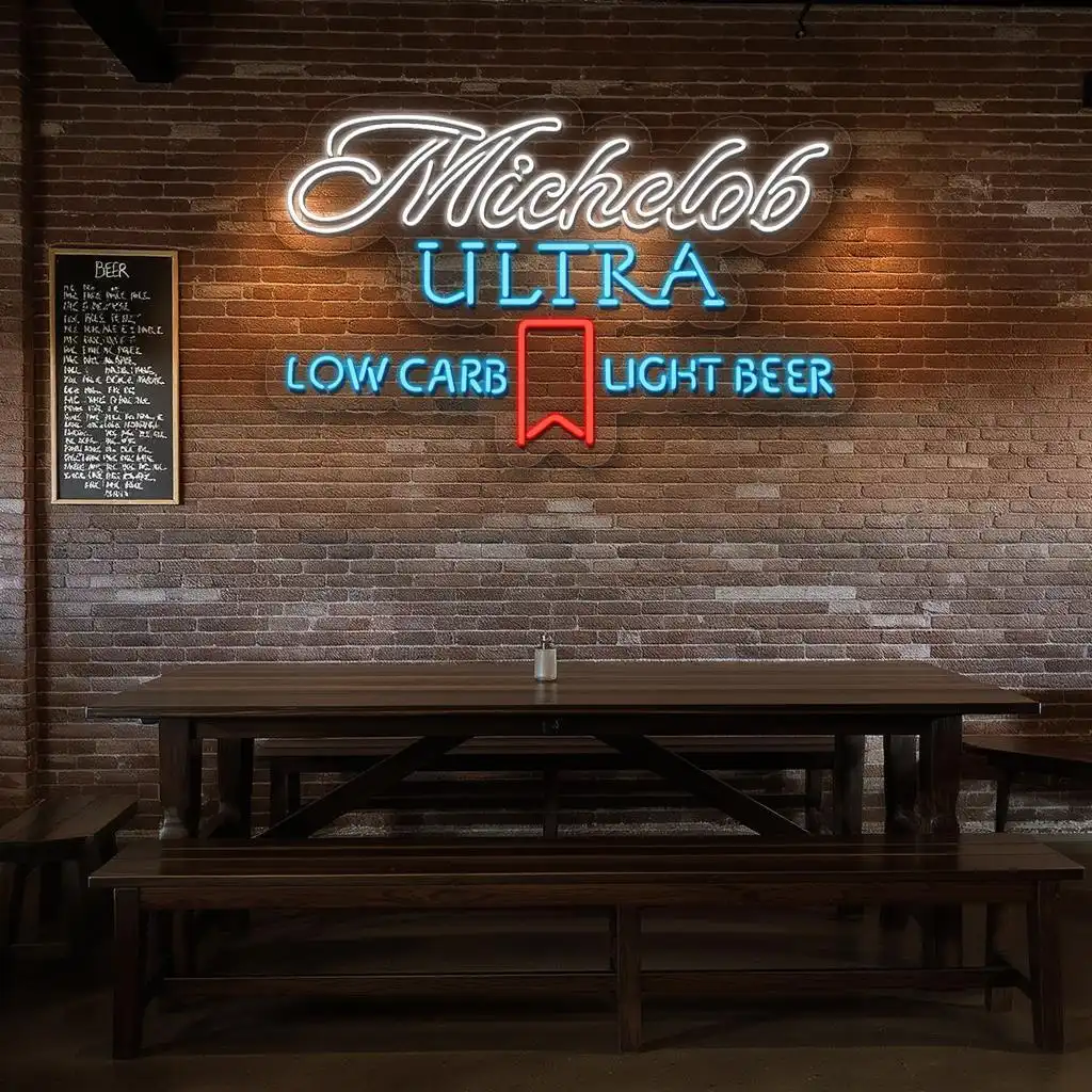 stylish michelob ultra neon sign for low carb beer lovers high quality stylish michelob ultra neon sign for low carb beer lovers high quality
