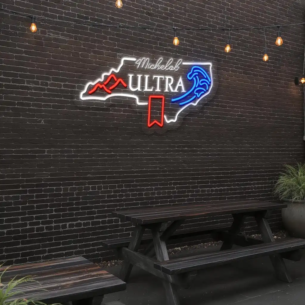 stylish michelob ultra neon sign for your home bar decor premium grade stylish michelob ultra neon sign for your home bar decor premium grade
