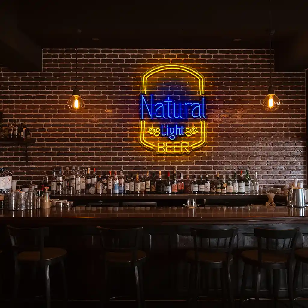 stylish neon beer sign natural light design for your space high quality stylish neon beer sign natural light design for your space high quality