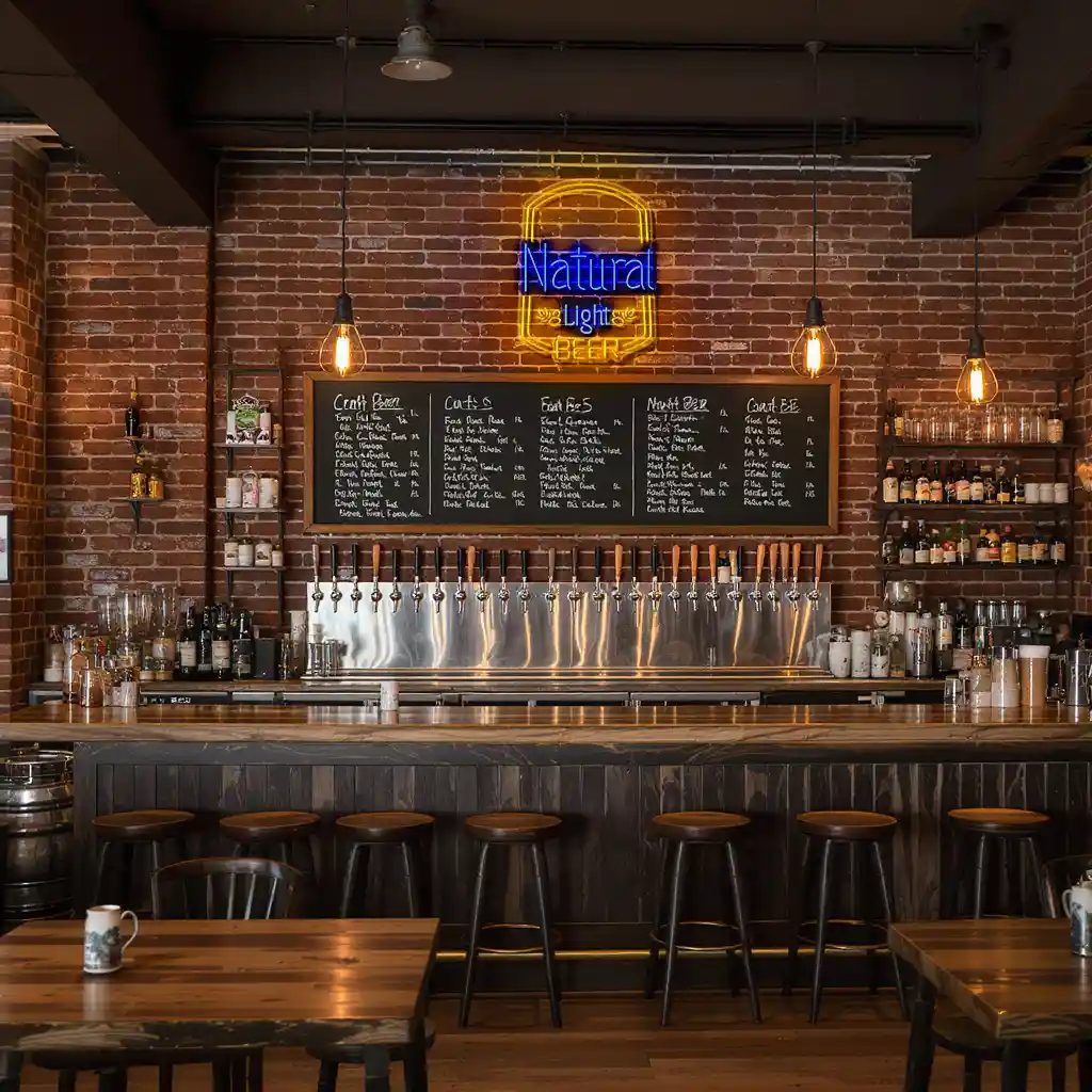 stylish neon beer sign natural light design for your space trendy stylish neon beer sign natural light design for your space trendy