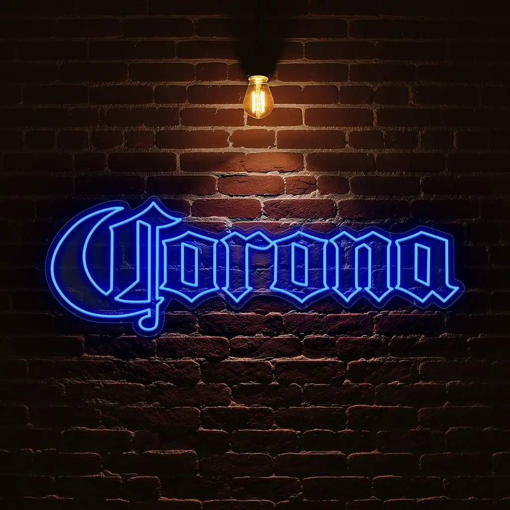 stylish neon corona sign perfect decor for any setting high quality stylish neon corona sign perfect decor for any setting high quality