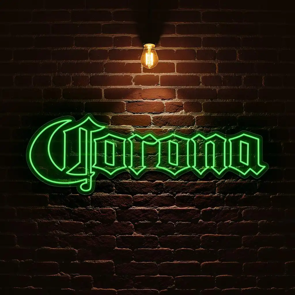 stylish neon corona sign perfect decor for any setting premium grade stylish neon corona sign perfect decor for any setting premium grade