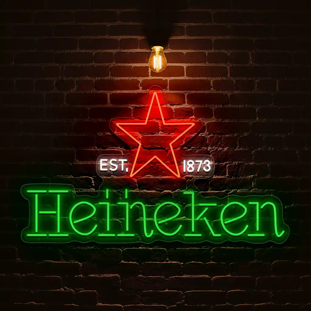 stylish neon heineken sign vintage design for your space best selling stylish neon heineken sign vintage design for your space best selling