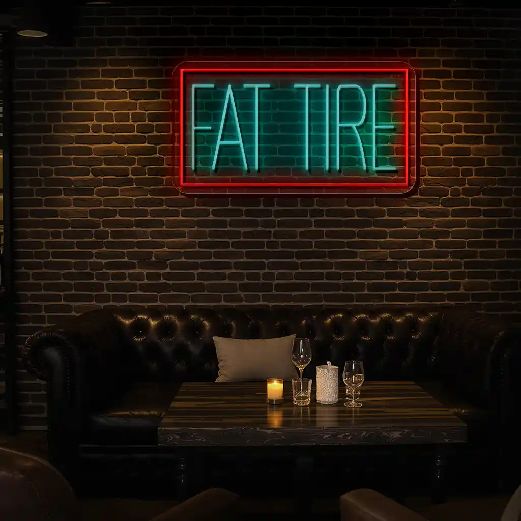 stylish neon sign design for a modern bar or restaurant setting premium grade stylish neon sign design for a modern bar or restaurant setting premium grade