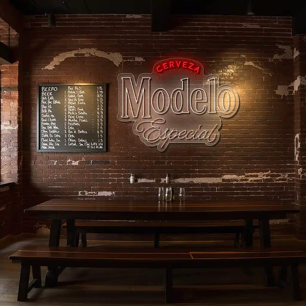 stylish neon sign design for modelo especial beer lovers latest model stylish neon sign design for modelo especial beer lovers latest model