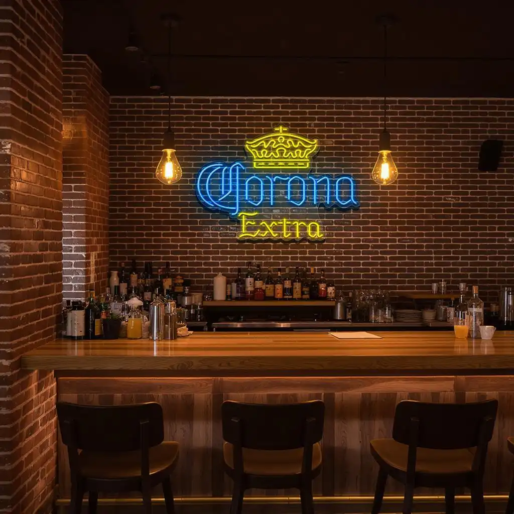 stylish neon sign design illuminate your space with corona extra latest model stylish neon sign design illuminate your space with corona extra latest model