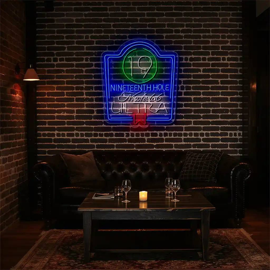 stylish neon sign nineteenth hole michelob ultra dcor new arrival stylish neon sign nineteenth hole michelob ultra dcor new arrival
