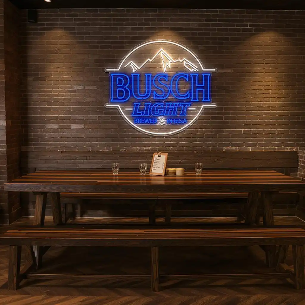 stylish neon signs busch light design for your bar or home latest model stylish neon signs busch light design for your bar or home latest model