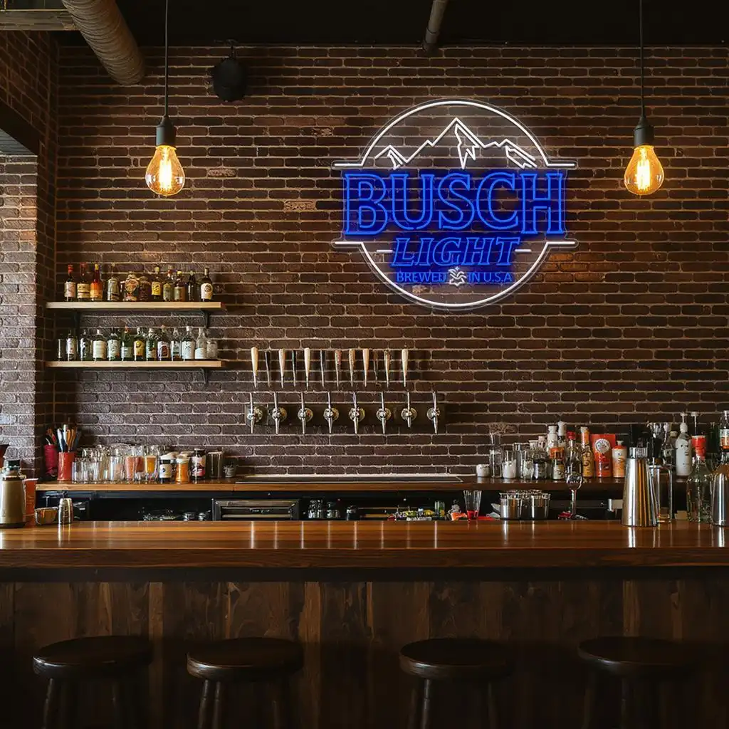 stylish neon signs busch light design for your bar or home trendy stylish neon signs busch light design for your bar or home trendy