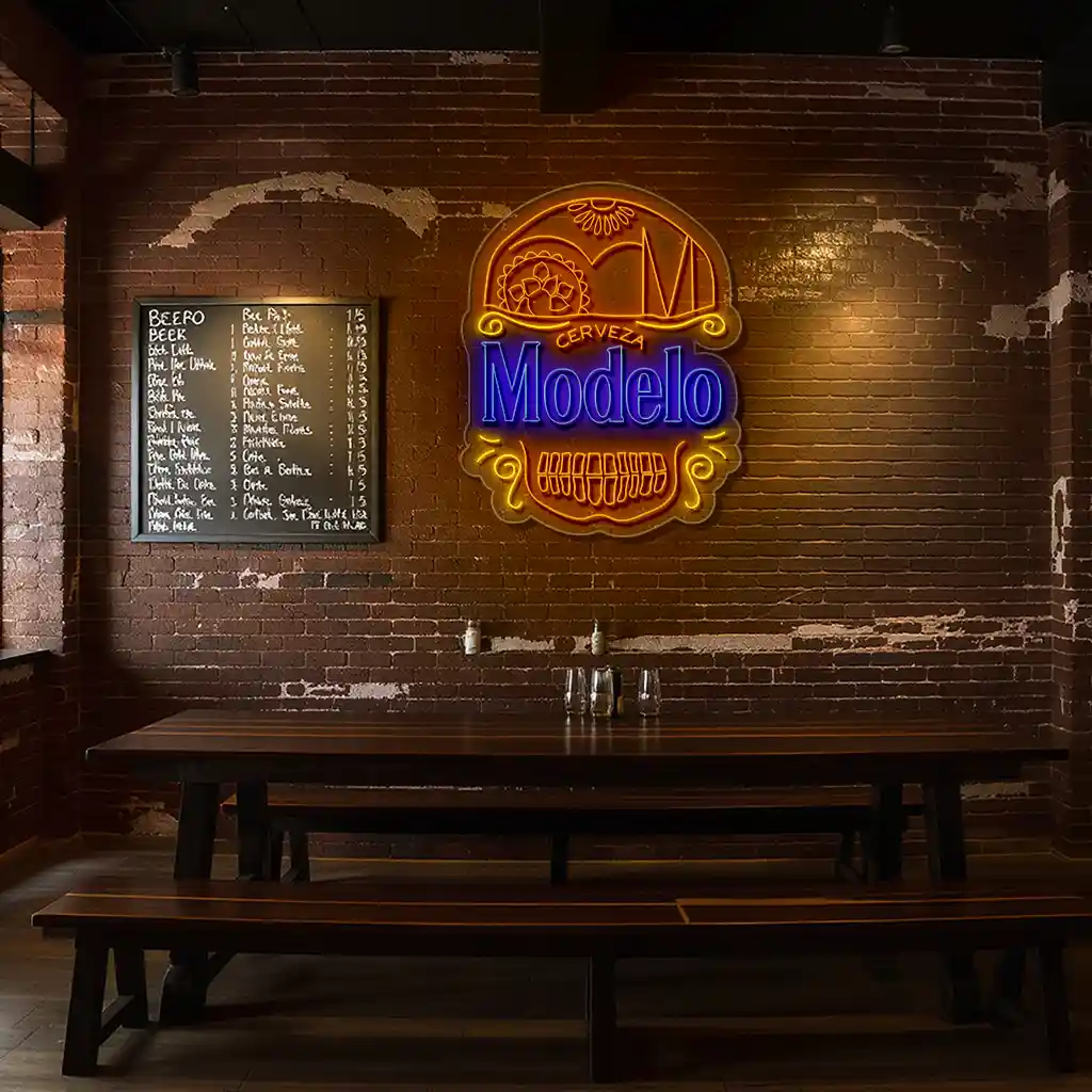 stylish neon signs capture the spirit of modelo cerveza latest model stylish neon signs capture the spirit of modelo cerveza latest model