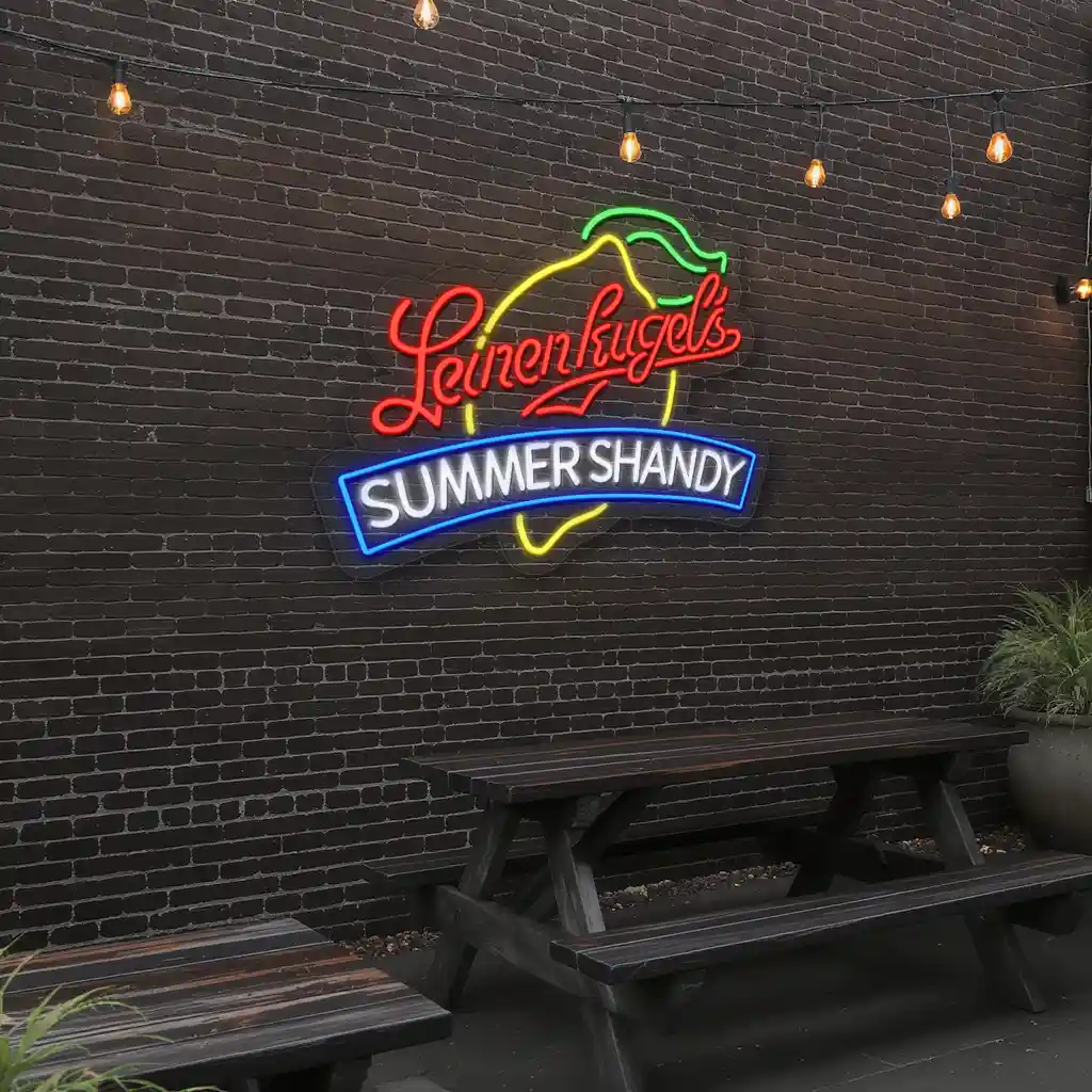 stylish neon signs for a vibrant summer shandy experience new arrival stylish neon signs for a vibrant summer shandy experience new arrival