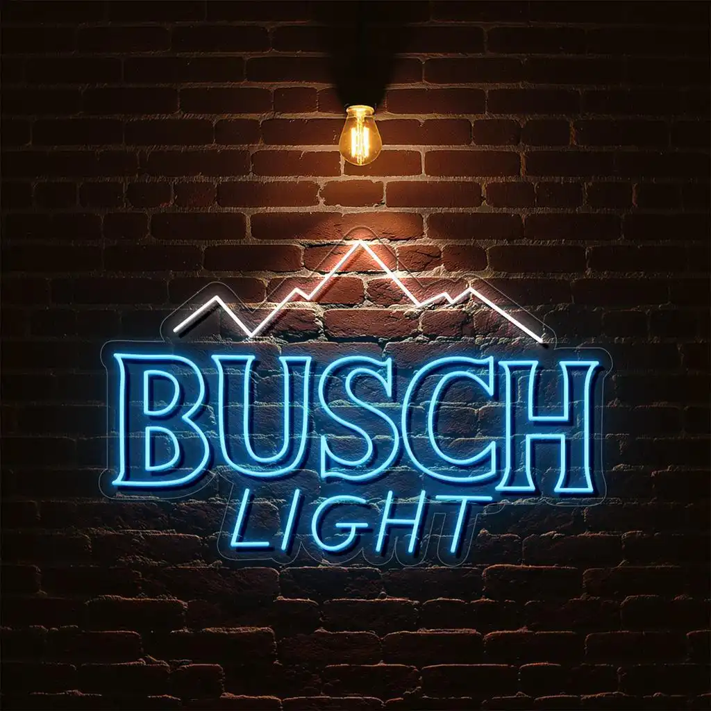 stylish neon signs for busch light illuminate your space best selling stylish neon signs for busch light illuminate your space best selling