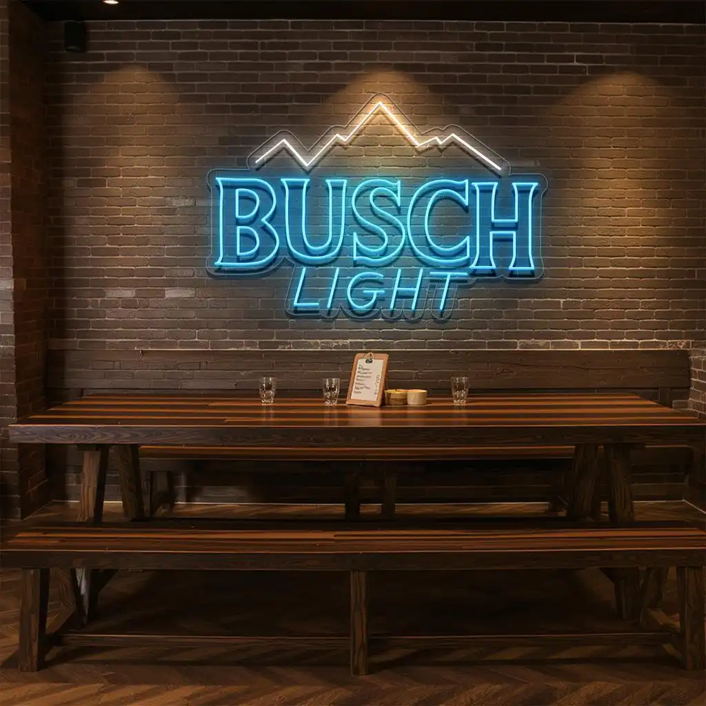 stylish neon signs for busch light illuminate your space fashion forward stylish neon signs for busch light illuminate your space fashion forward