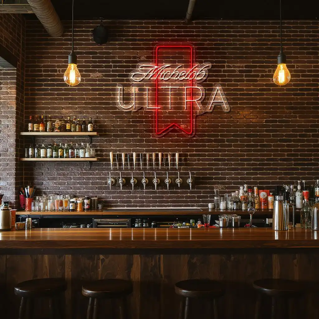 stylish neon signs illuminate your space with michelob ultra flair high quality stylish neon signs illuminate your space with michelob ultra flair high quality